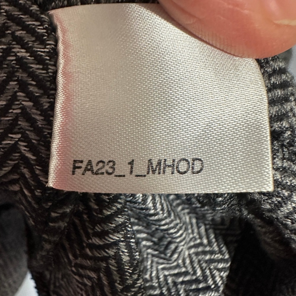 Rhoback Performance Hoodie Pullover Gray Herringb… - image 8